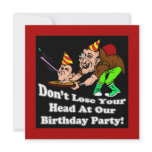 Funny Birthday Party Invitations