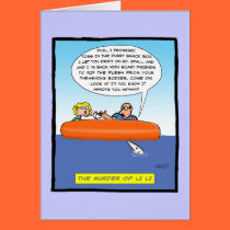 Funny Birthday -The Murder Of Li Li cards
