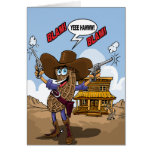 Funny Birthday Wishes - Peanut Cowboy Cards