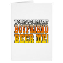 Funny Birthdays Parties Worlds Greatest Boyfriend Greeting Cards