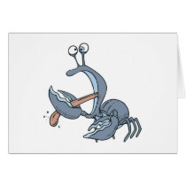 funny biting tongue crab cards by doonidesignsanimals funny biting tongue crab cards