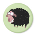 Funny Black Sheep magnets by LoonyBoutique Funny Black Sheep magnets