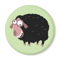 Funny Black Sheep Magnets