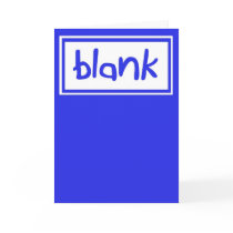 Funny Blank Birthday Card Blue Kerra Lindsey by icansketchu Funny Blank Birthday Card Blue Kerra Lindsey
