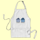 Funny Blueberries Cartoon Kitchen Apron aprons