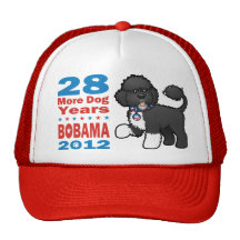 Funny Bobama the Dog 2012 Elections Trucker Hats