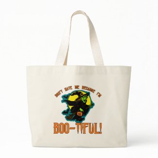 Funny Boo-tiful Witch Products bag