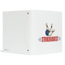 Funny Bowling 3 Ring Binders