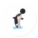 funny bowling ball orca stickers by doonidesignsanimals funny bowling ball orca stickers