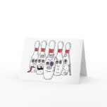 Funny Bowling card