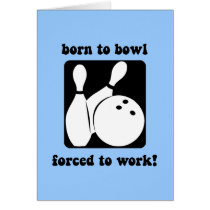 Funny bowling cards