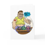Funny Bowling Greeting Cards