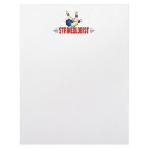 Funny Bowling Customized Letterhead