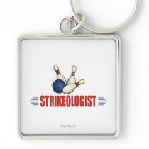 Funny Bowling Keychain