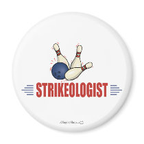 Funny Bowling Magnets