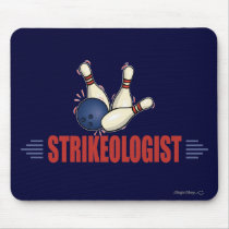 Funny Bowling Mouse Pads