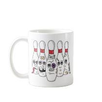 Funny Bowling Mugs
