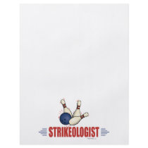 Funny Bowling Personalized Flyer