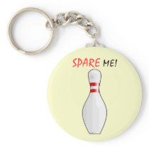 Funny Bowling Stocking Stuffer Keychains