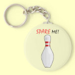 Funny Bowling Stocking Stuffer keychains