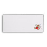 funny boxing cartoon punched in the face envelope