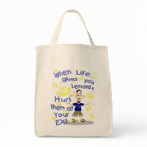 Funny Break Up / Divorce Cartoon bags