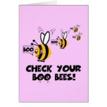 Funny breast awareness greeting card