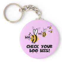 Funny breast awareness key chains