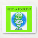 funny bridge player design mouse pads