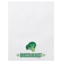 Funny Broccoli Flyer Design