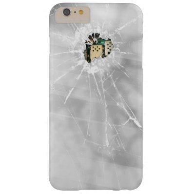 Funny Broken Glass Smartphone Barely There iPhone 6 Plus Case