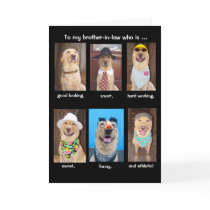 Funny Brother-in-law Birthday Cards