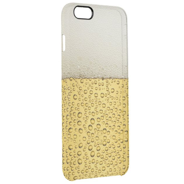 Funny Bubbles Beer Glass Gold Uncommon Clearlyâ„¢ Deflector iPhone 6 Plus Case-2