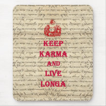 Funny Buddha saying Mouse Pad