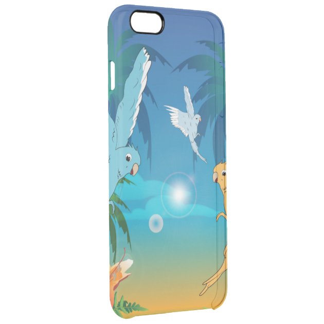 Funny budgies uncommon clearlyâ„¢ deflector iPhone 6 plus case-2