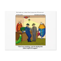 Funny Bugged Police HQ Gifts Tees Mugs Etc. postcards