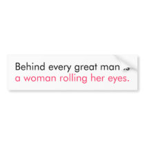 Funny Bumper Bumper Sticker