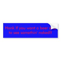 Funny Bumper Sticker