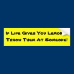 Funny Bumper Sticker bumper stickers