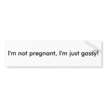 Funny Bumper Sticker one bumper stickers