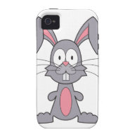 Funny Bunny iPhone 4/4S Cases