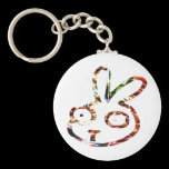 Funny Bunny keychains