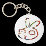 Funny Bunny keychains