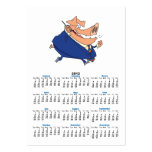 funny business boor pig cartoon business card