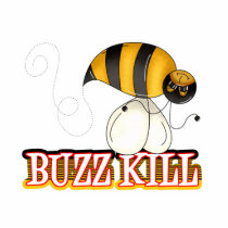 Funny Buzz Kill Bee Photo Cutout