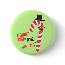 Funny CAINdy CAIN - Herman Cain 2012 for President Buttons