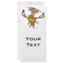 funny calypso lobster rack cards