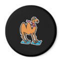 funny camel on skis magnets by doonidesignsanimals funny camel on skis magnets