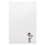 funny camp cook with mush slop stationery