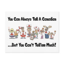 Funny Canadian postcards